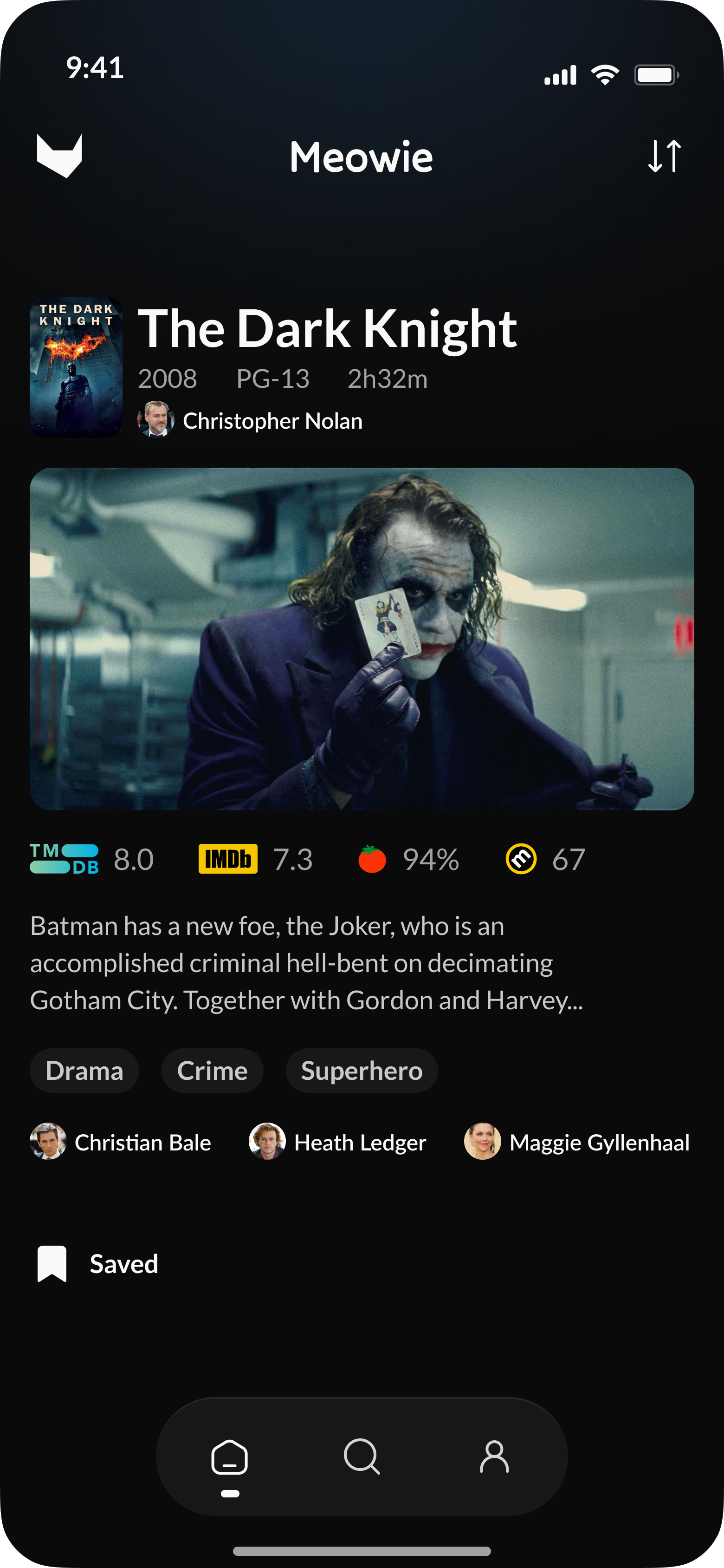 Swipe Discovery Demo
